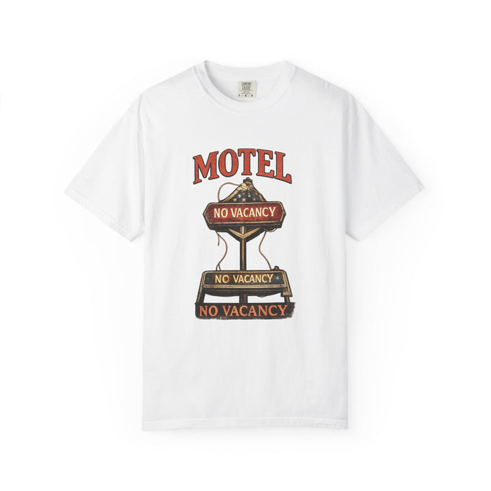 Motel No Vacancy Vintage Tee — Americana USA Graphic T-Shirt