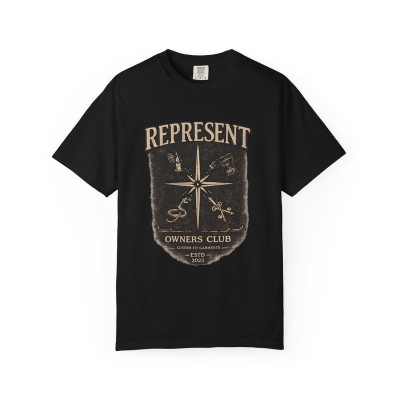 Represent Owners Club T-Shirt — Vintage Compass Graphic Tee