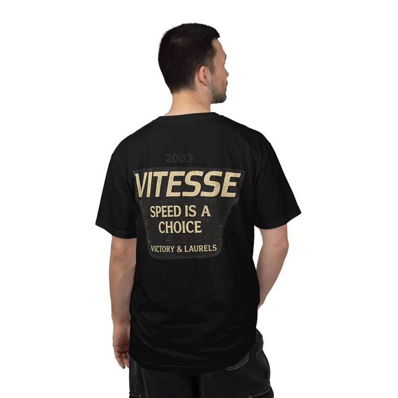 Vitesse Vintage Racing T-Shirt — "Speed Is a Choice" Retro Motor Tee